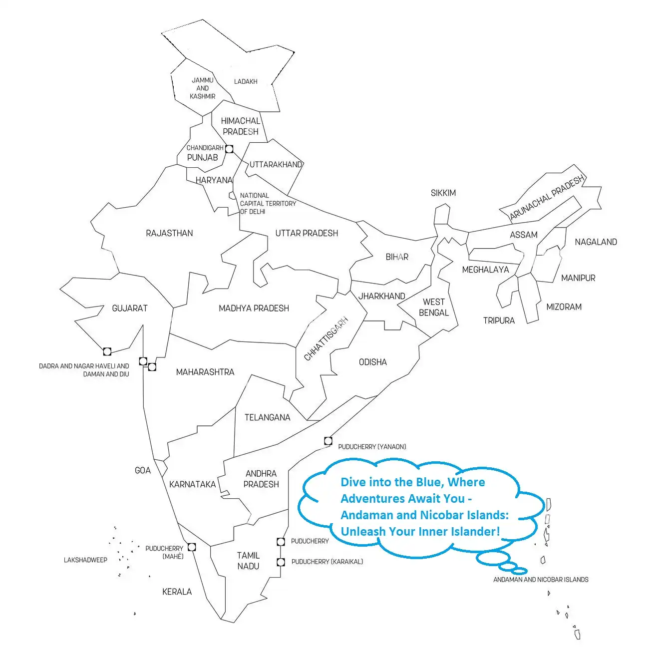 Unveiling Paradise: The Andaman and Nicobar Islands